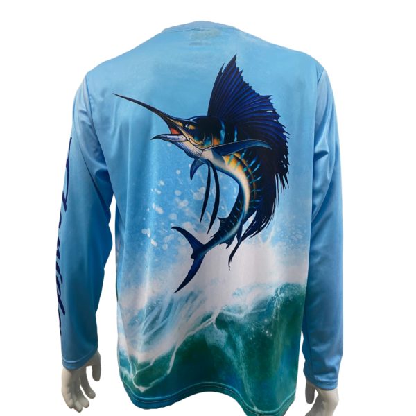 Proud Fisherman Long Sleeve Tee UV Protection - Image 2