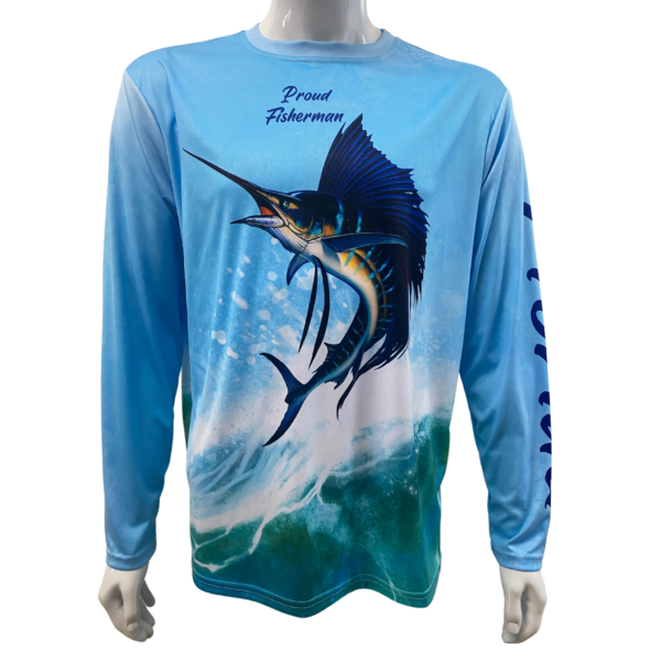 Proud Fisherman Long Sleeve Tee UV Protection